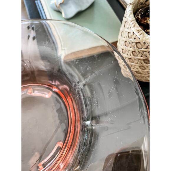 Pink Depression Glass‎ Bowl - Picture 4 of 4